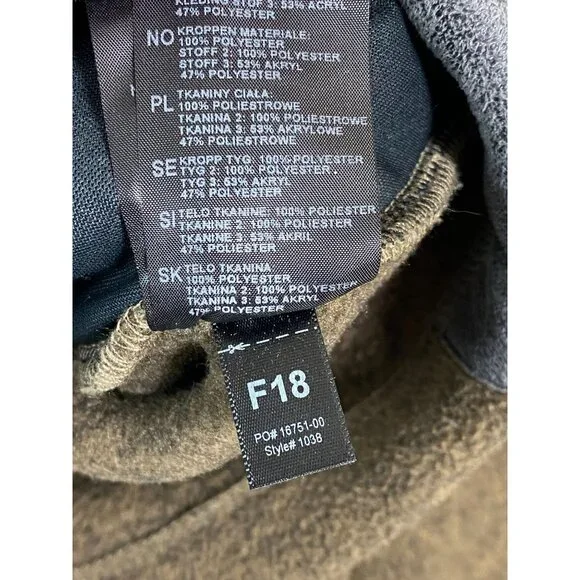 Kuhl Mens Alpenwurx Fleece Full Zip Jacket Size Medium Brown Faux Sherpa Outdoor - Picture 6 of 16